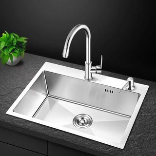 CLOSE อ่างล้างจาน 1หลุมไม่มีที่พัก 45x60x20ซม. ATHENS