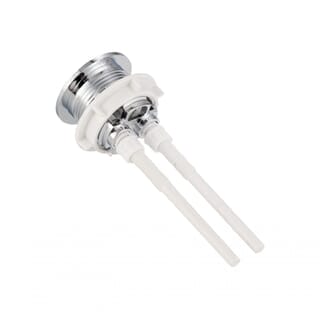 Verno ชุดปุ่มกดชำระทรงกลม 2 ระบบ รุ่น PQS-C3827  ขนาด 38 มม. 