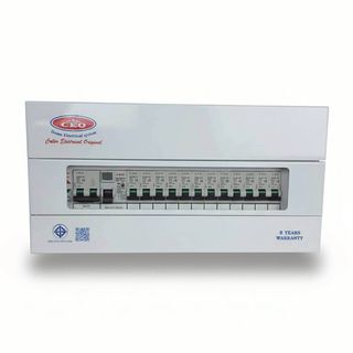 CEO เครื่องตัดไฟฟ้าอัตโนมัติ 12 ช่อง 63A กันดูด