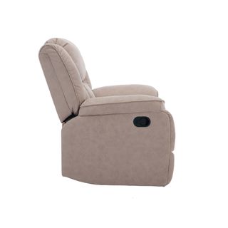 PULITO เก้าอี้พักผ่อน 1 ที่นั่ง รุ่น DARIO ขนาด 102x165.5x106.5 ซม.  สีน้ำตาลอ่อน