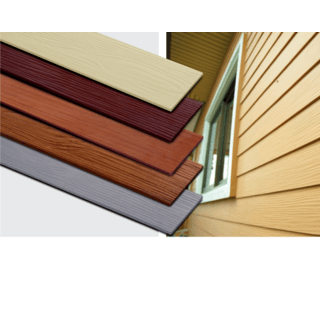 ตราเพชร ไม้ฝา ลายไม้  0.8x20x400 ซม. มอคค่า