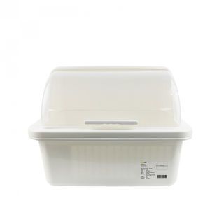 GOME ที่คว่ำจาน 43.5x57.5x43 ซม. GINA สีขาว