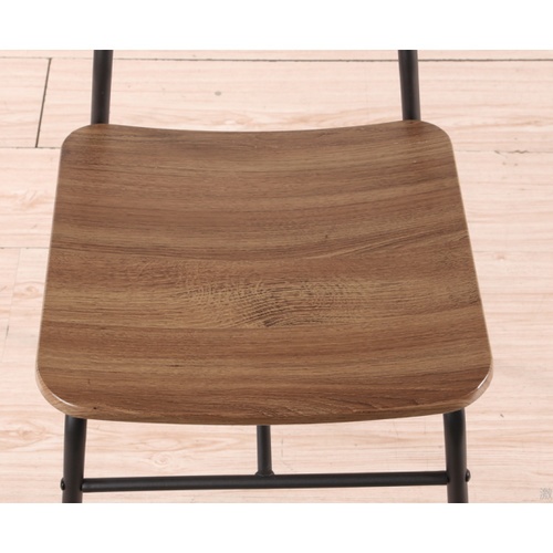 DELICATO ชุดโต๊ะอาหาร 4 ที่นั่ง รุ่น ALIN โต๊ะ : 110x70x75 ซม. เก้าอี้ : 45x44.5x85 ซม. สีน้ำตาลเข้ม