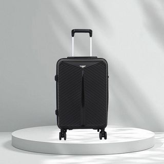 WETZLARS กระเป๋าเดินทาง ขนาด 24 นิ้ว  รุ่น Summer-03 ขนาด 26x40.50x65 ซม. สีดำแบล็คเพิร์ล