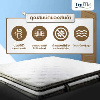 Truffle ที่นอน Pocket Spring รุ่น Amerzaa 3.5ฟุต หนา10