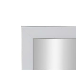 Nice กระจกมีกรอบ (PS) รุ่น สลิม-ไวท์ ขนาด 30x90 ซม. สีขาว 