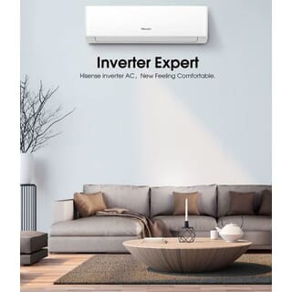 Hisense เครื่องปรับอากาศติดผนัง Inverter ขนาด 12000 BTU รุ่น AS13TRKE2T สีขาว