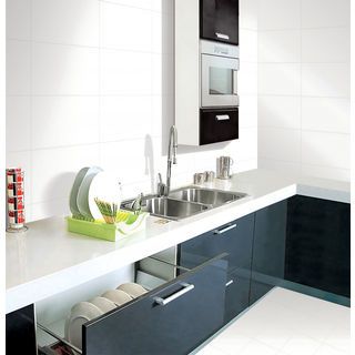 Marbella กระเบื้องเซรามิคปูผนัง 10x16 นิ้ว รุ่น วินดี้-ไวท์ ZX9022 (N) Gloss (15P)