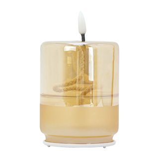 COZY เทียน LED รุ่น FINN-S ขนาด 8x8x10ซม. สีทอง