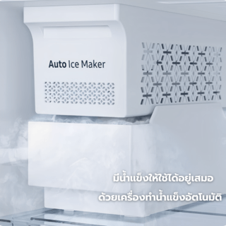 SAMSUNG ตู้เย็น 2 ประตู ขนาด 16.4 คิว รุ่น RT47CG6644S9ST สีเทา