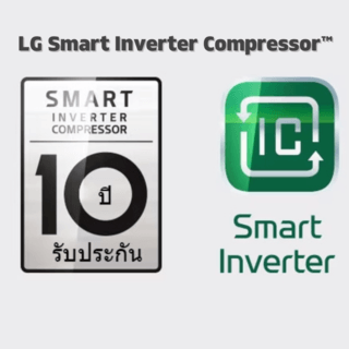 LG ตู้เย็น Side by side รุ่น GC-B187JBAM ขนาด 18Q สีดำ