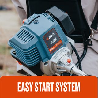 SENIX เครื่องตัดหญ้าก้านอ่อน 4 จังหวะ 2.25 แรงม้า รุ่น GTBCU4QL-H-EU สีน้ำเงิน - ดำ