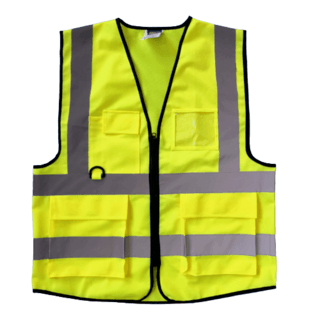 เสื้อจราจรสะท้อนแสง รุ่น Z0008-H1XL ขนาด XL ProTx สีเหลือง 