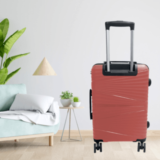 WETZLARS กระเป๋าเดินทาง 20 นิ้ว รุ่น Cheryl-R20 ขนาด38x21.5x56 สีโรสโกลด์