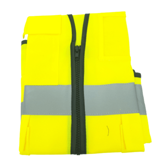 เสื้อจราจรสะท้อนแสง รุ่น Z0008-H1XL ขนาด XL ProTx สีเหลือง 