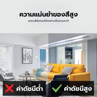 EILON ดาวน์ไลท์ LED แบบลอยหน้ากลม 6 นิ้ว 12W รุ่นTP-CDW-SB-12DL แสงเดย์ไลท์ สีดำ