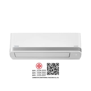 TOSHIBA เครื่องปรับอากาศ Inverter ขนาด 9200 บีทียู รุ่น RAS-10TKCV2G-T สีขาว