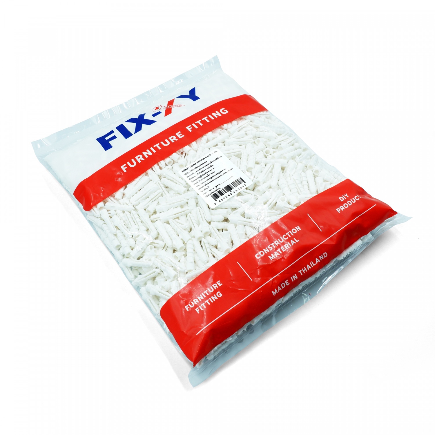 FIX-XY พุ๊กพลาสติกเกรด A No.6 ขนาด 1กก.