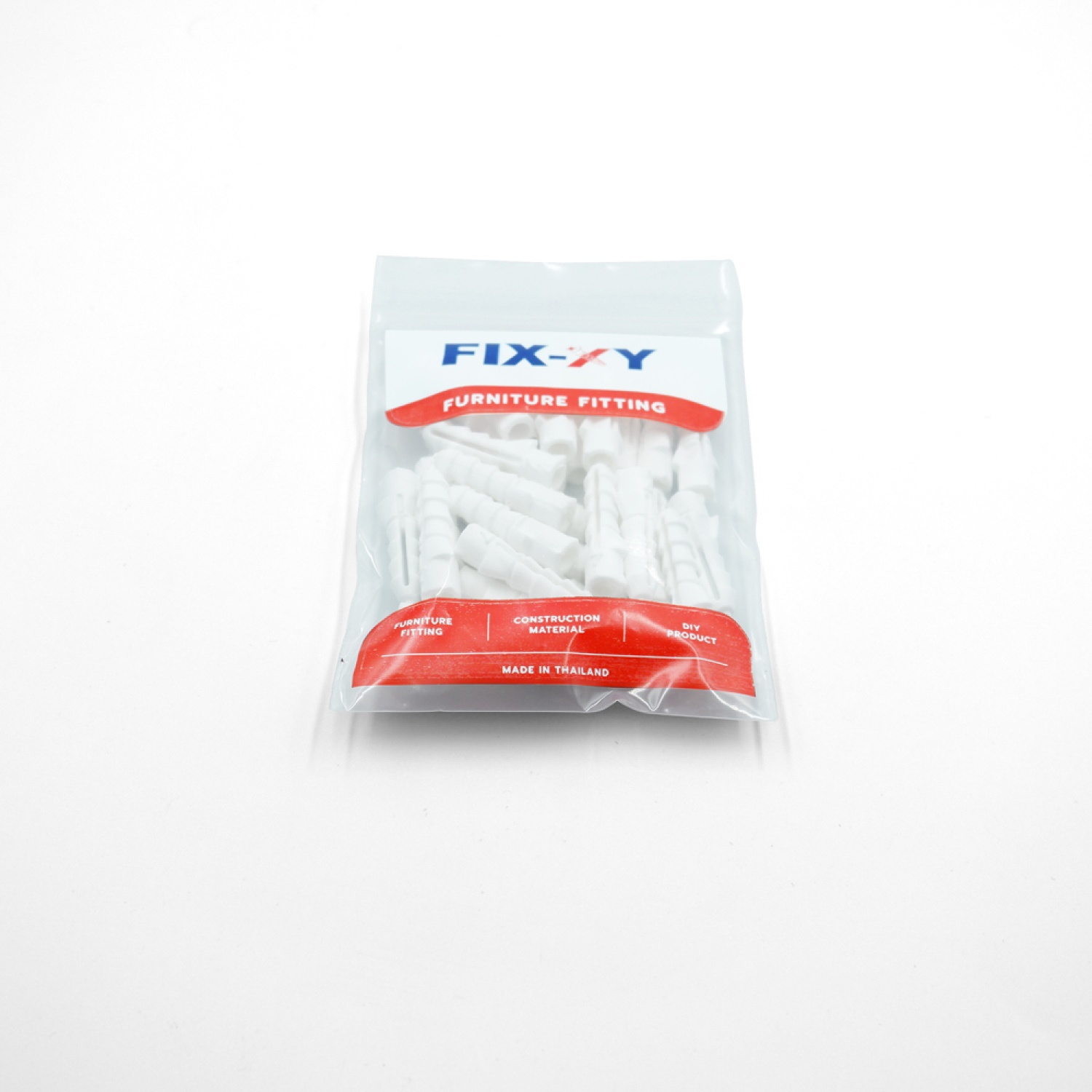 FIX-XY พุ๊กพลาสติกเกรด A No.7 (30  ตัว/ถุง)