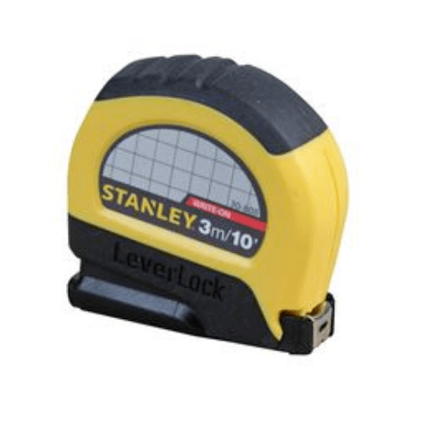 ម៉ែត្រវ៉ាស់ STANLEY LEVERLOCK 3m/10Ft X13mm ស៊េរី 5-30-808-THA STANLEY