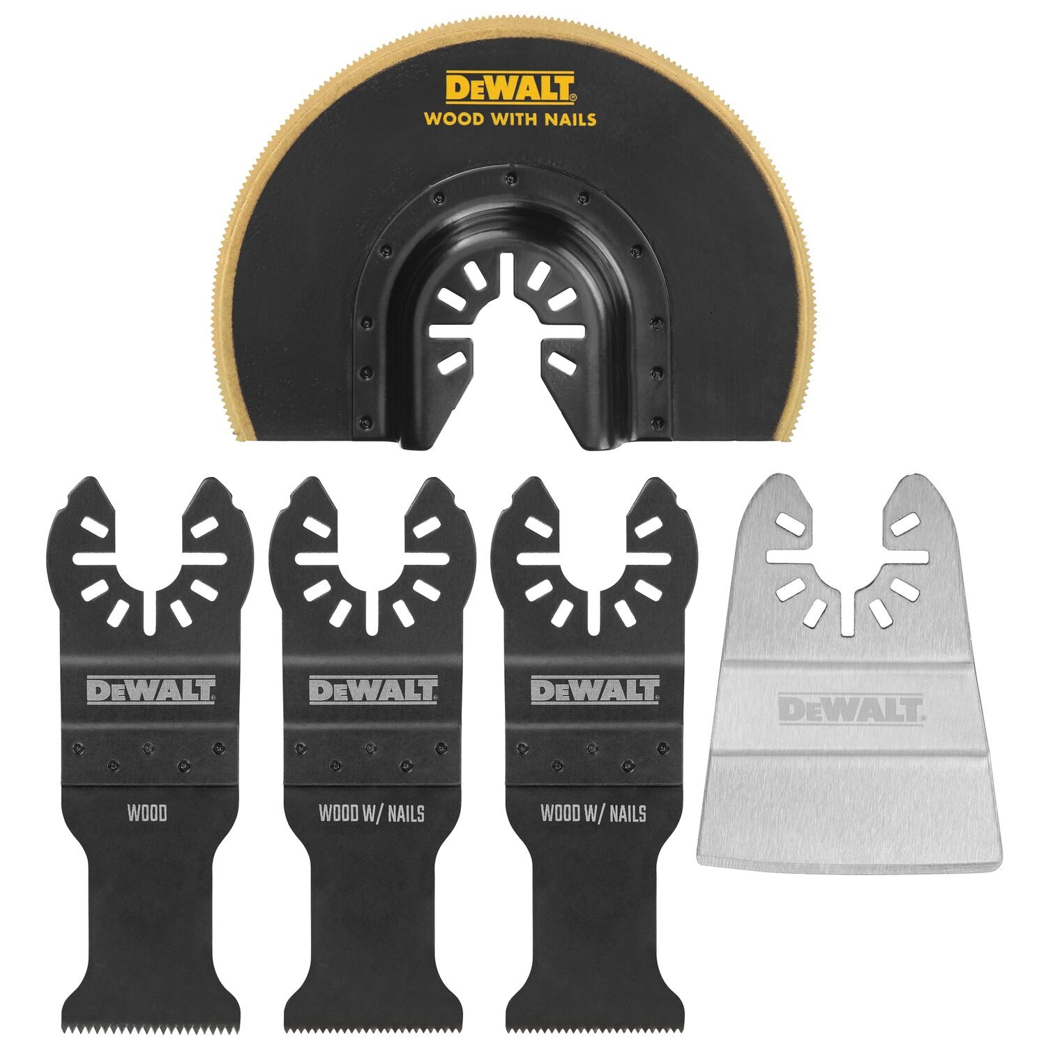 DEWALT ชุดใบมีดเครื่องมือสั่น 5 ชิ้น DWA4216