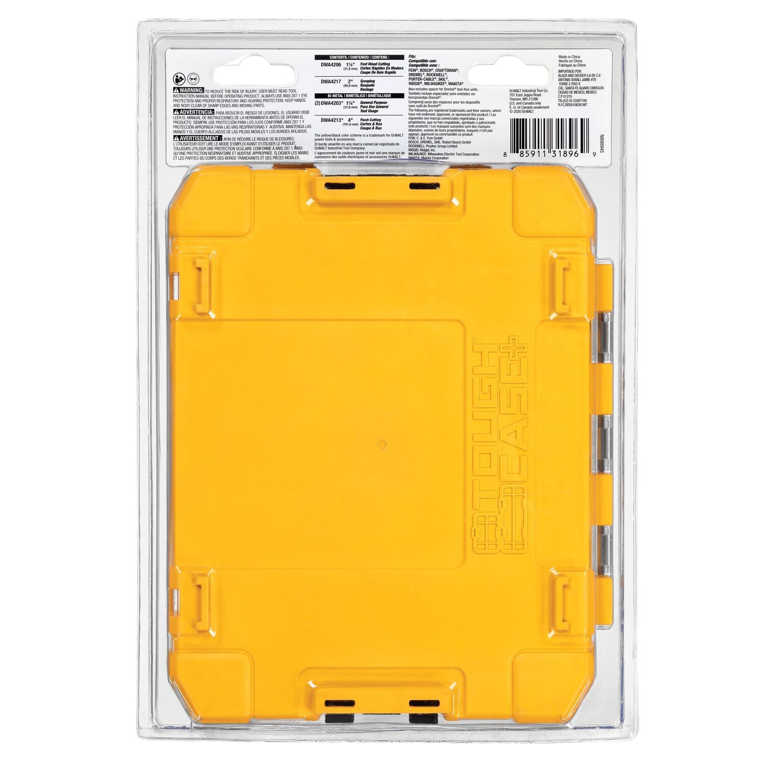 DEWALT ชุดใบมีดเครื่องมือสั่น 5 ชิ้น DWA4216