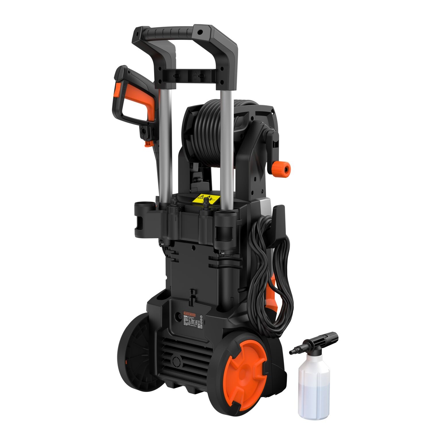 BLACK+DECKER เครื่องฉีดน้ำแรงดันสูง 165 บาร์ 2100W BEPWB2400TH-B1