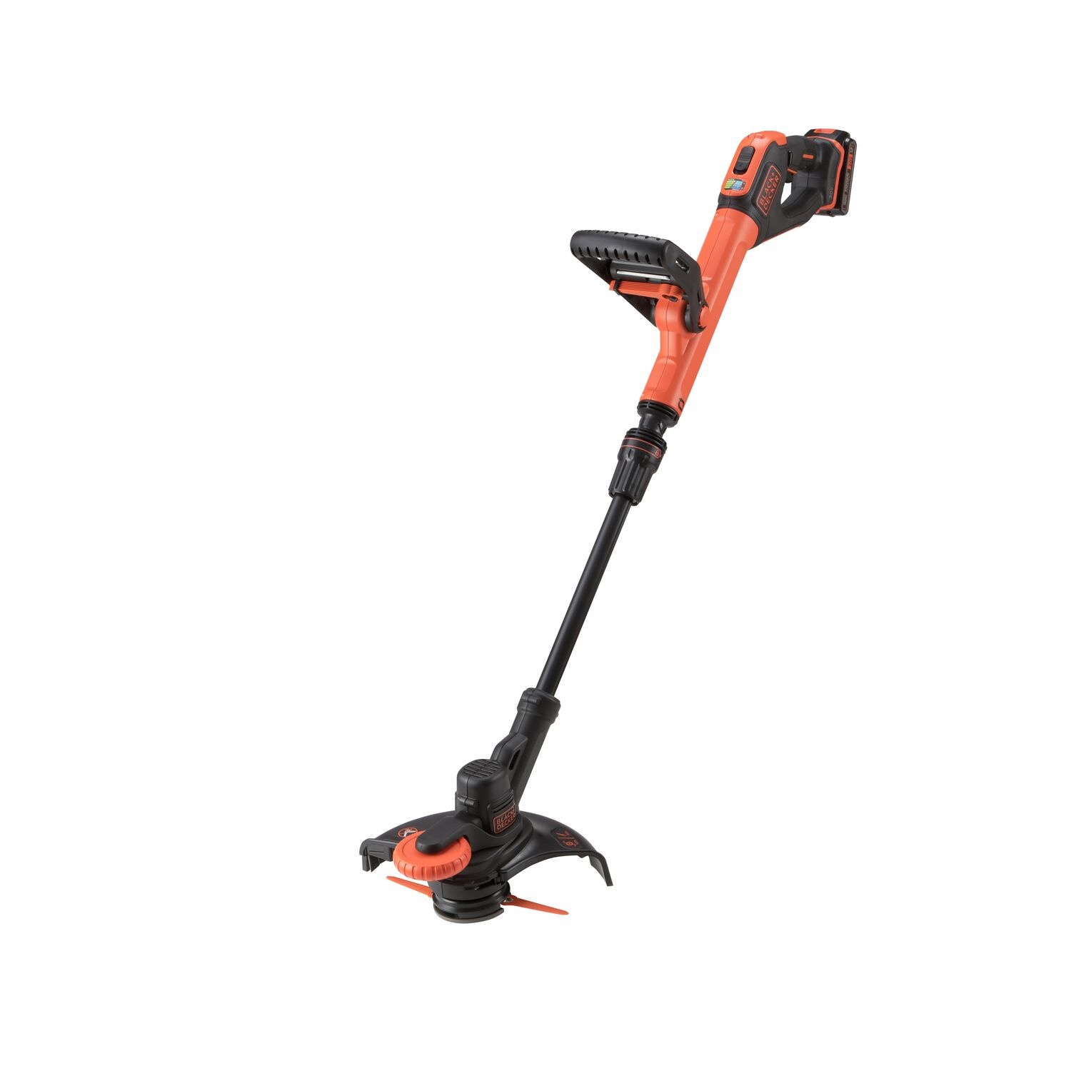 BLACK+DECKER เครื่องเล็มหญ้าไร้สาย 18V BCBT1820D1-B1 พร้อมหัวเส้นเอ็นและใบเรซิน(ใบมีดแบบพลาสติก)