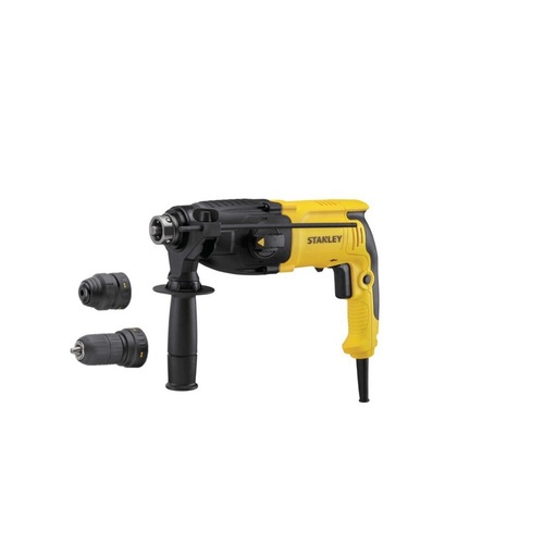 STANLEY สว่านโรตารี 3 ระบบ 26มม. 800W เปลี่ยนหัวได้ รุ่น SHR264KA-B1 แถมดอกสว่าน 6 ชิ้น