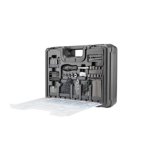 STANLEY สว่านกระแทกไร้สาย 20V รุ่น SCD711D2KA-B1 พร้อมแบตเตอรี่ 2.0 Ah และดอกสว่าน 100 ชิ้น