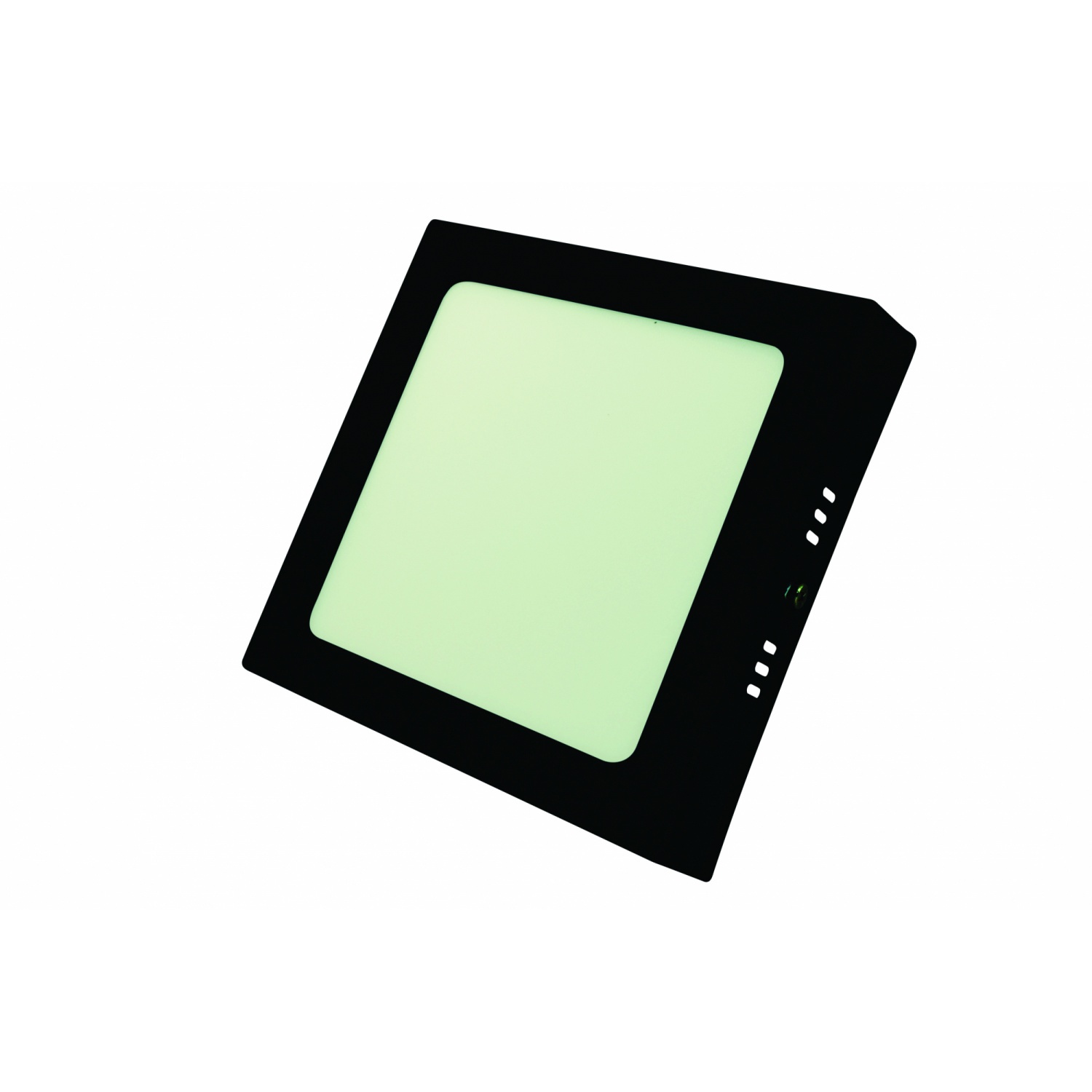 GATA ดาวน์ไลท์ LED แบบติดลอยหน้าเหลี่ยม 8นิ้ว 18วัตต์ 3 แสง สีดำ