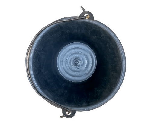 KNK ถังปูนยางไนล่อน รุ่น หูเหล็ก GB1(หนา) ขนาด 6 ลิตร สีดำ