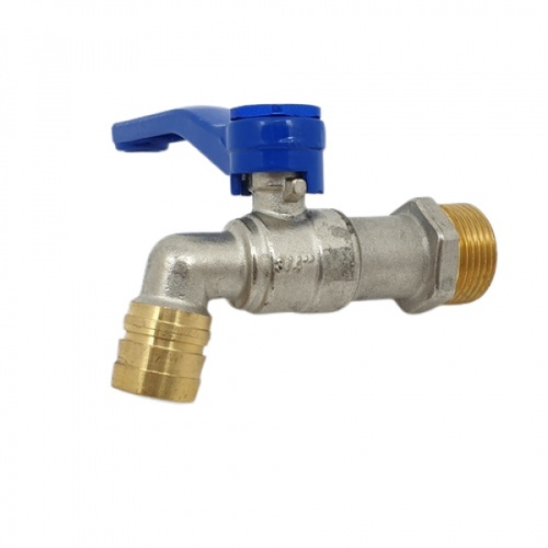 PP ก๊อกน้ำทองเหลือง (ก๊อกบ้าน) 3/4 สีน้ำเงิน