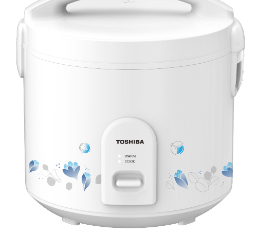 TOSHIBA หม้อหุงข้าวอุ่นทิพย์ 1 ลิตร RC-T10JH(W) สีขาว