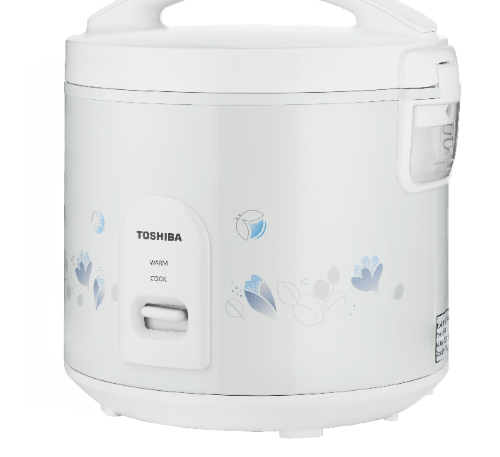TOSHIBA หม้อหุงข้าวอุ่นทิพย์ 1 ลิตร RC-T10JH(W) สีขาว