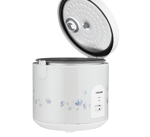 TOSHIBA หม้อหุงข้าวอุ่นทิพย์ 1 ลิตร RC-T10JH(W) สีขาว