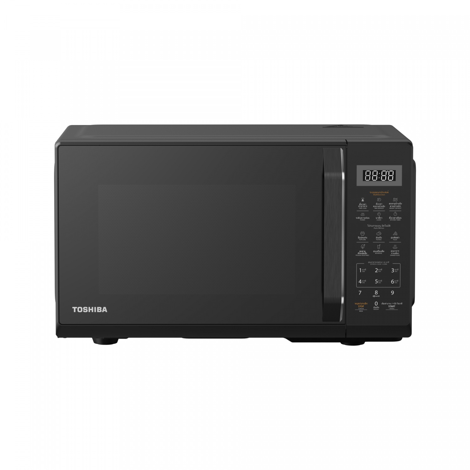TOSHIBA ไมโครเวฟ ขนาด 20L รุ่น MW3-EM20PE(BK) สีดำ