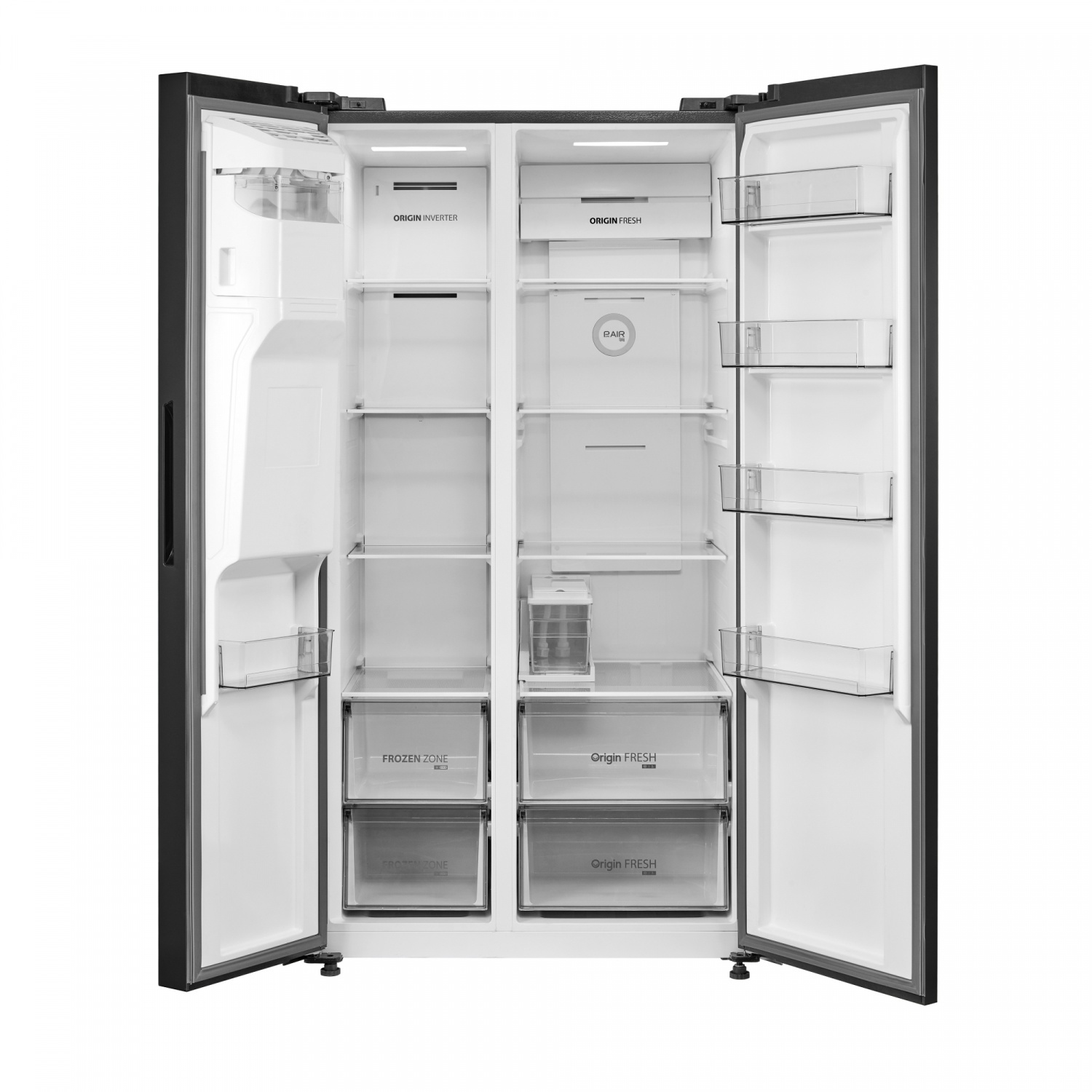 TOSHIBA ตู้เย็นSBS 20.0 คิว GR-RS755WIA-PGTH(22) กระจกดำ