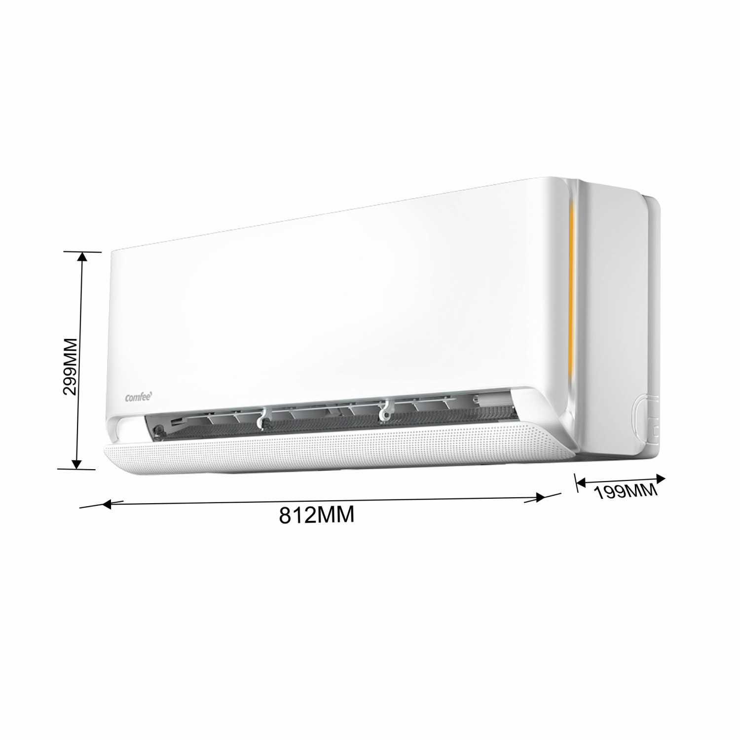 COMFEE เครื่องปรับอากาศ Inverter ขนาด 12000 บีทียู รุ่น CF-12VCBF-T สีขาว