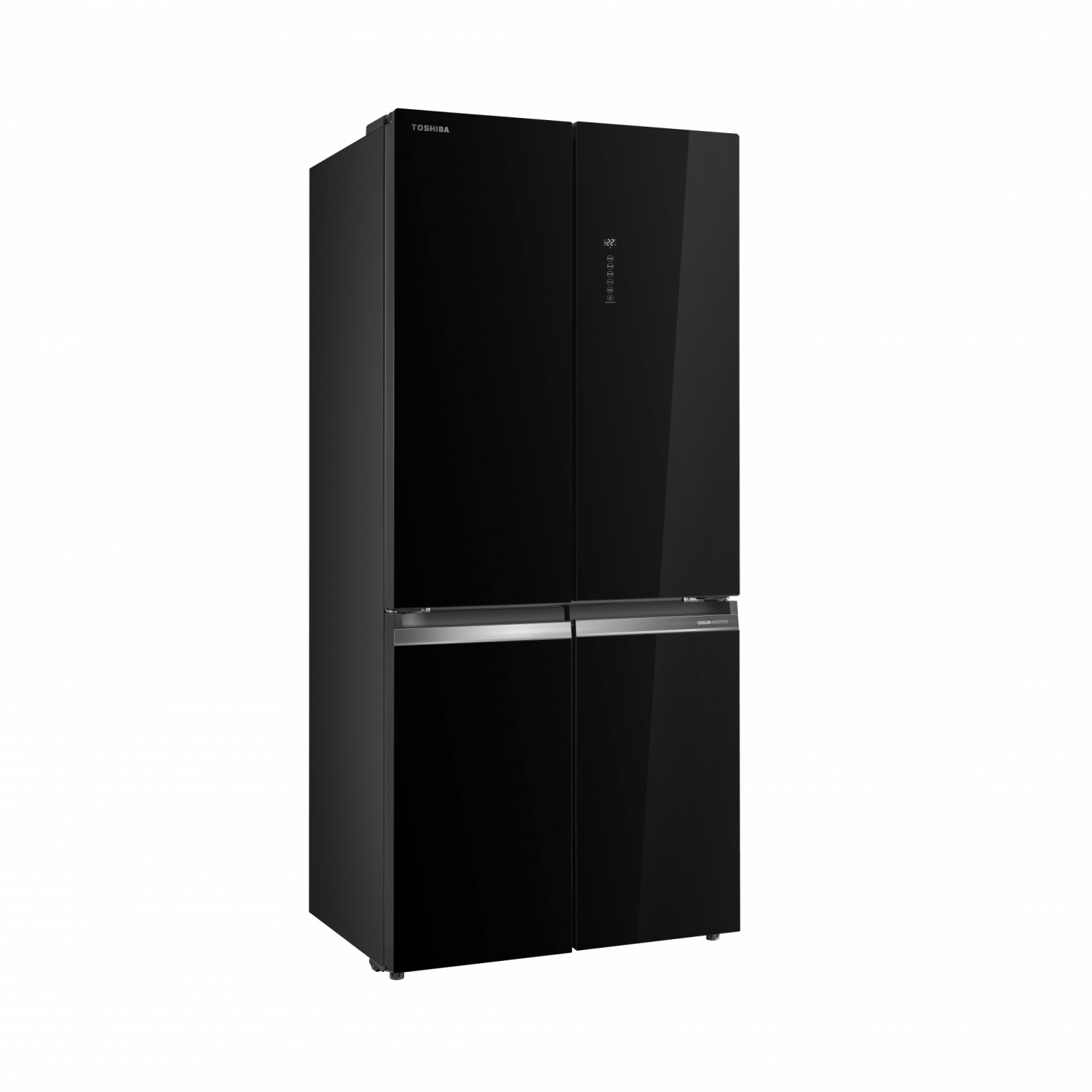 TOSHIBA ตู้เย็น 4 ประตู 18.0 คิว  รุ่น GR-RF665WIA-PGTH(22) กระจกดำ