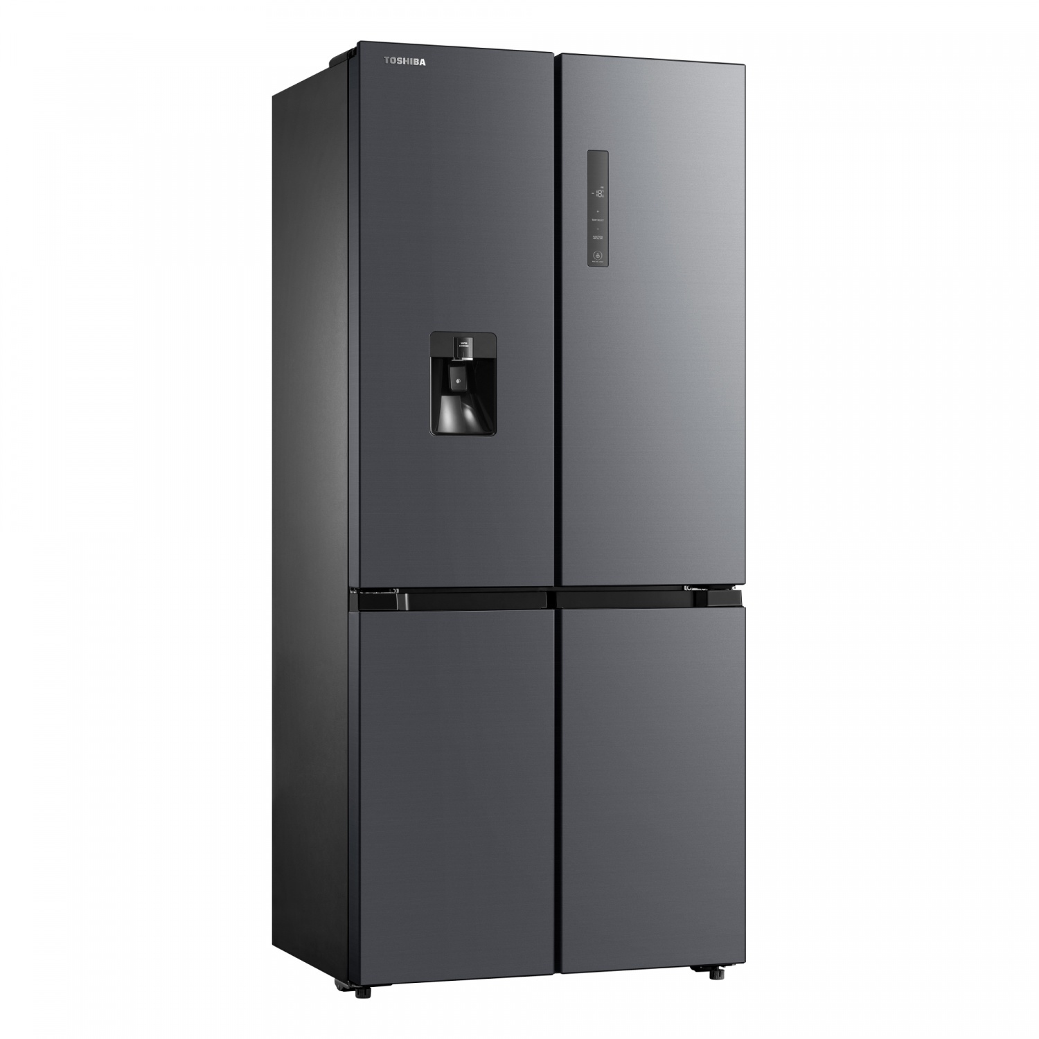 TOSHIBA ตู้เย็น 4 ประตู 18.0 คิว GR-RF605WI-PMT(06) สีเทา