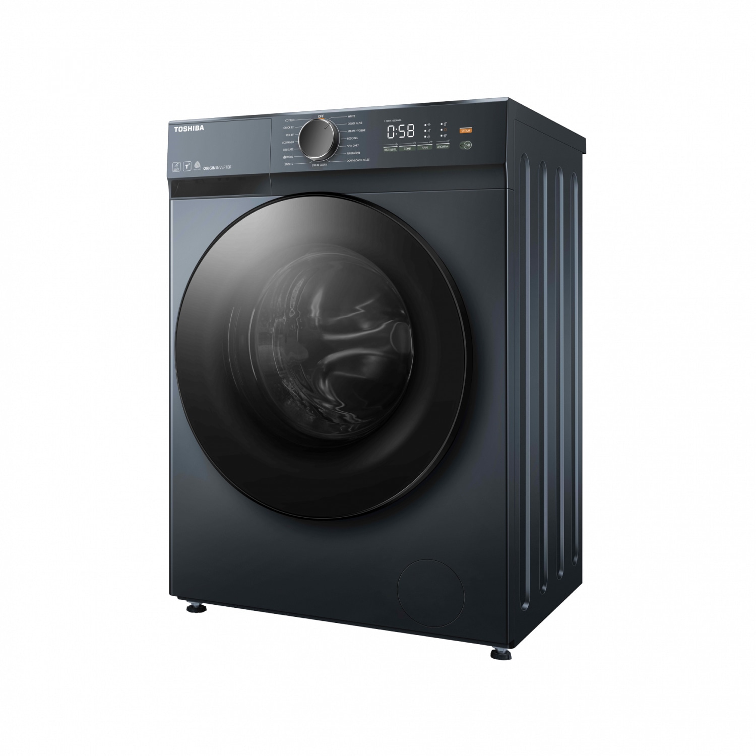 TOSHIBA เครื่องซักผ้าฝาหน้า ขนาด 13 KG.รุ่น TW-T21BU140UWT(MG) สีเทาเข้ม