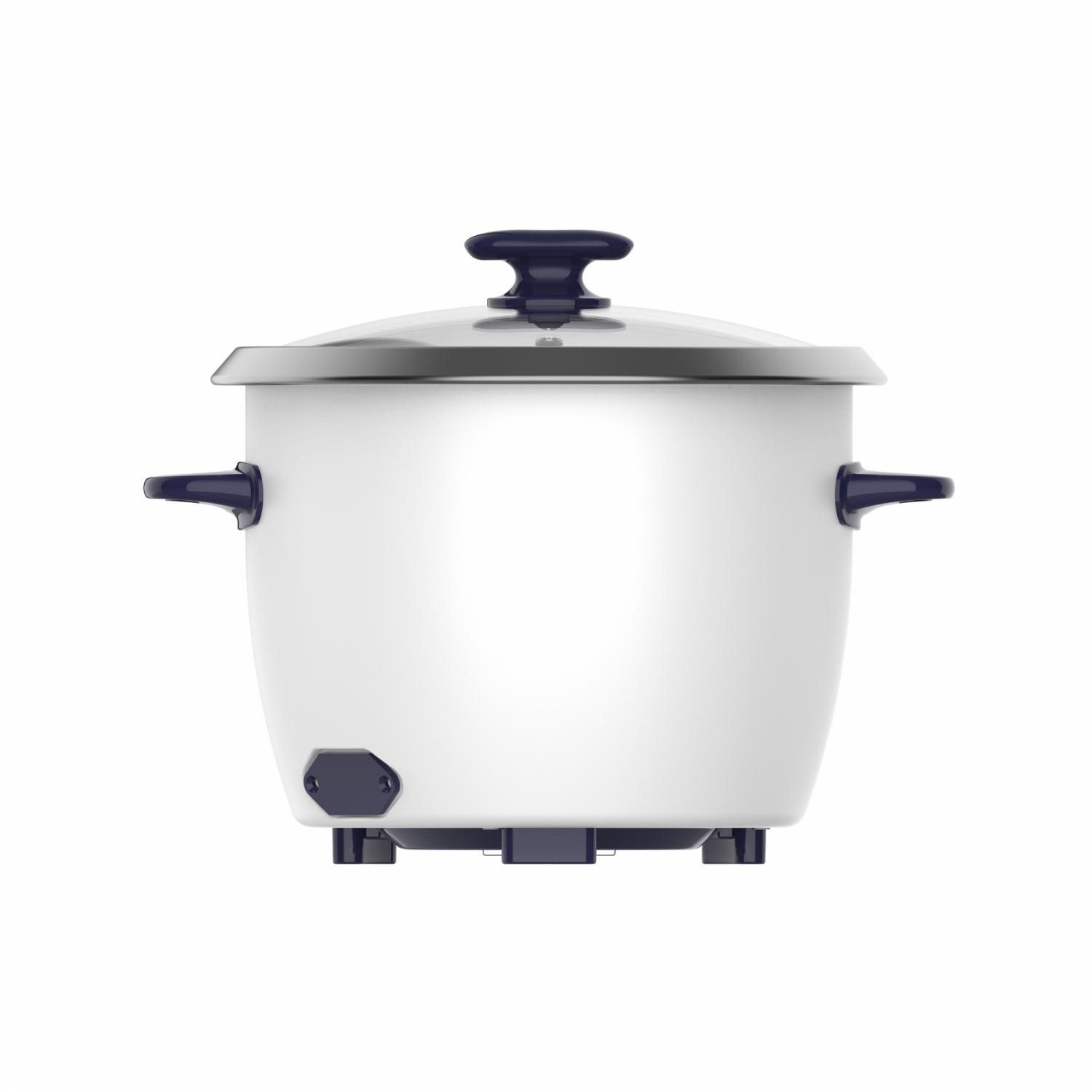 TOSHIBA หม้อหุงข้าวฝาเปิด ขนาด 1.3 ลิตร รุ่น RC-13MHUTH(B) สีขาว