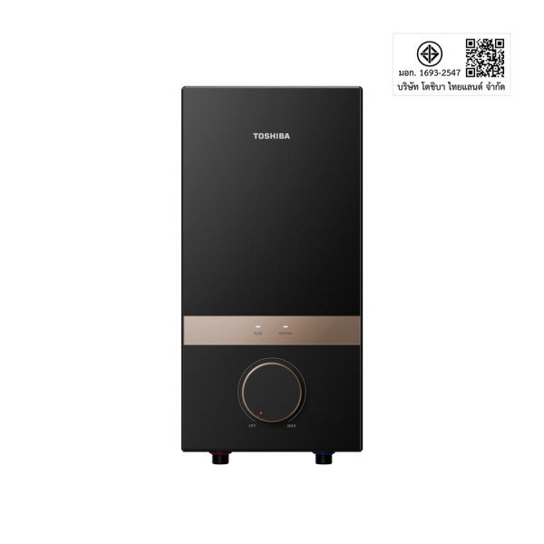 TOSHIBA เครื่องทำน้ำอุ่น ขนาด 4507 วัตต์ รุ่น TWH-45MCNTH(K)-KB สีดำ