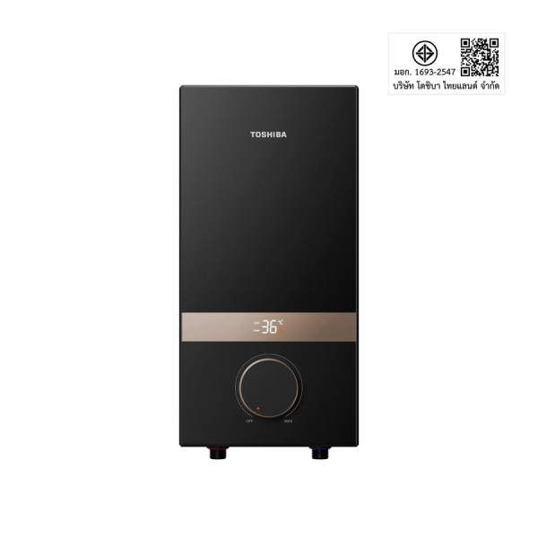 TOSHIBA เครื่องทำน้ำอุ่น 4543 วัตต์ รุ่น TWH-45EMCNTH(K)-KB สีดำ