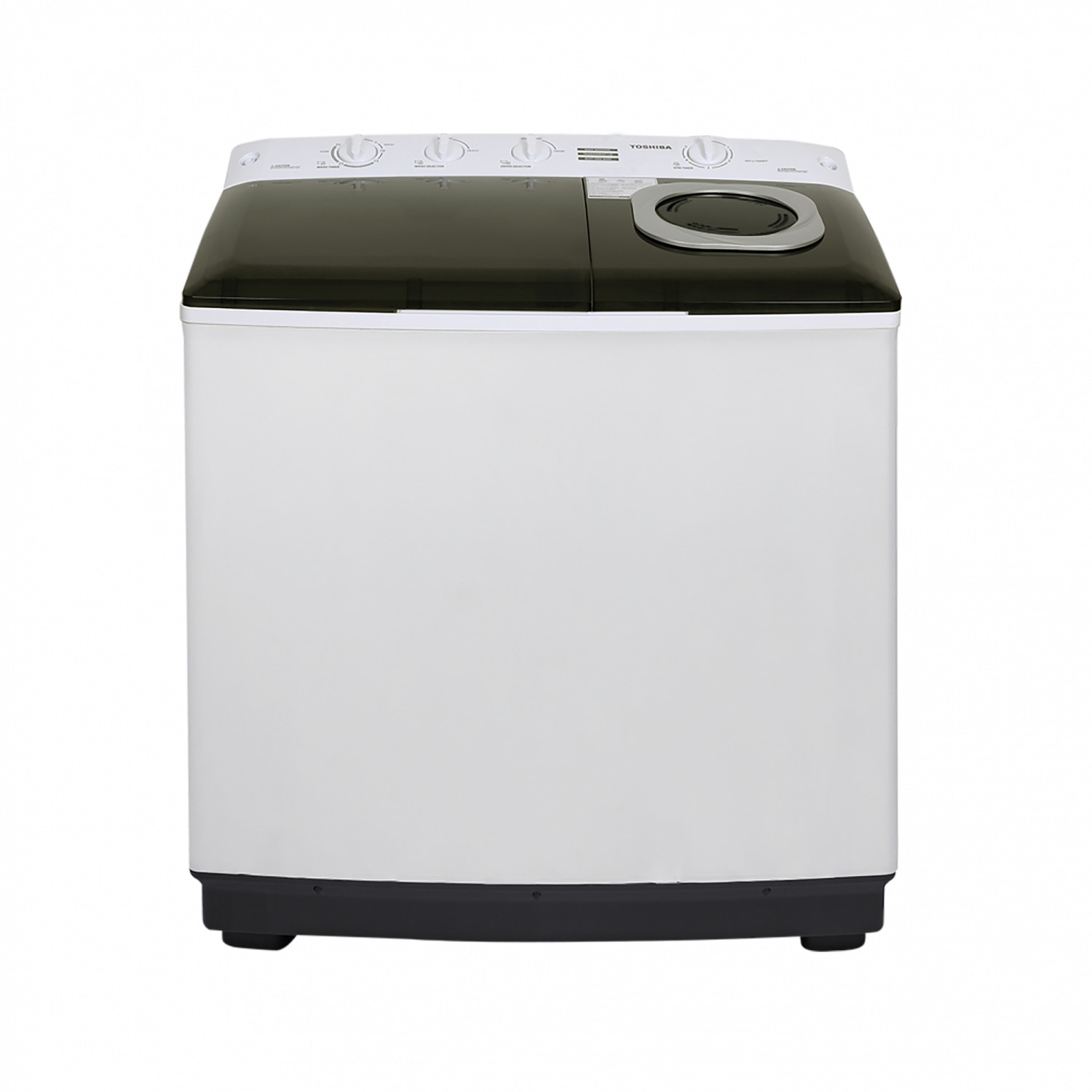 TOSHIBA เครื่องซักผ้า 2 ถัง ขนาด 17 KG รุ่น VH-Q180MT สีขาว