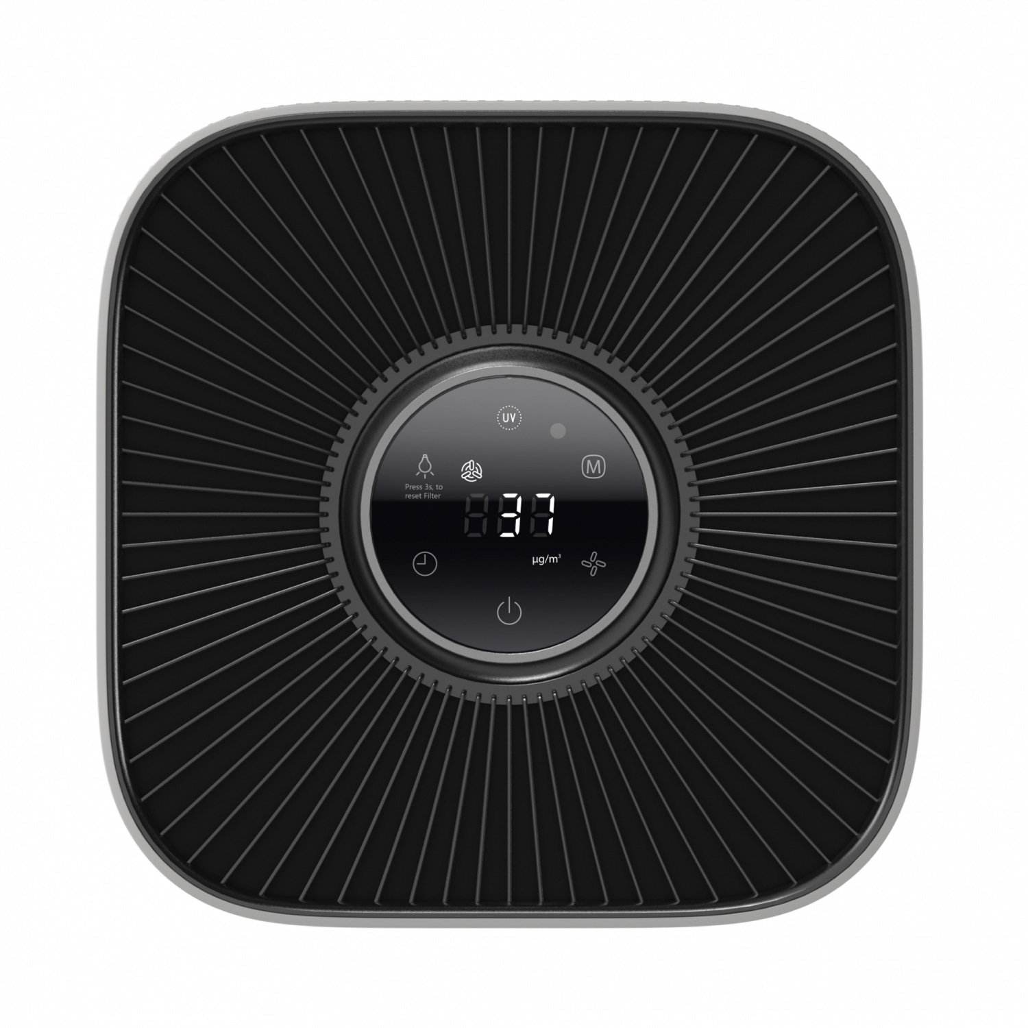 TOSHIBA เครื่องฟอกอากาศ รุ่น TAP-YD25UTH(H) สีดำ