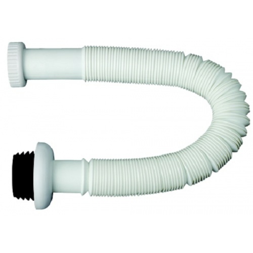 PIXO ท่อย่นน้ำทิ้งแบบยืดหดได้ พลาสติก รุ่น FS 013 ขนาด 40-110 ซม. สีขาว