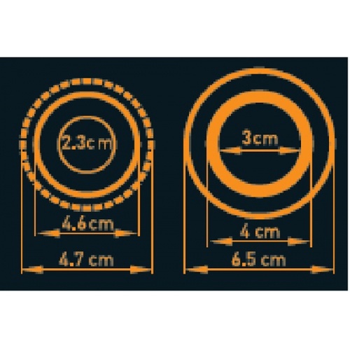 PIXO ท่อย่นน้ำทิ้งแบบยืดหดได้ พลาสติก รุ่น FS 013 ขนาด 40-110 ซม. สีขาว