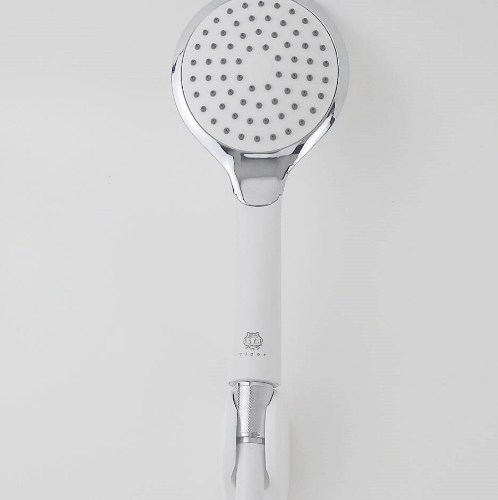 TIGER ฝักบัวอาบน้ำขอบโครเมี่ยมหน้าขาว รุ่น EPS 01